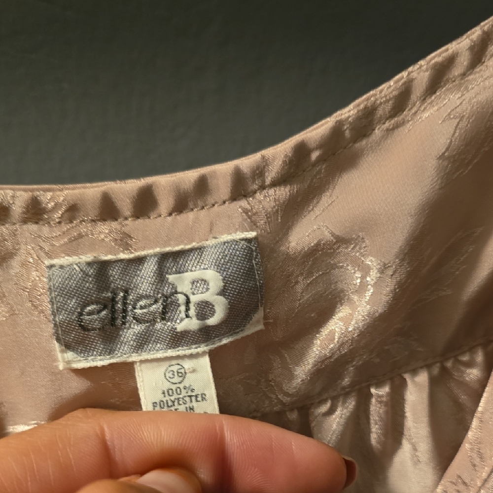 Elle Cream Satin Robe Intimates